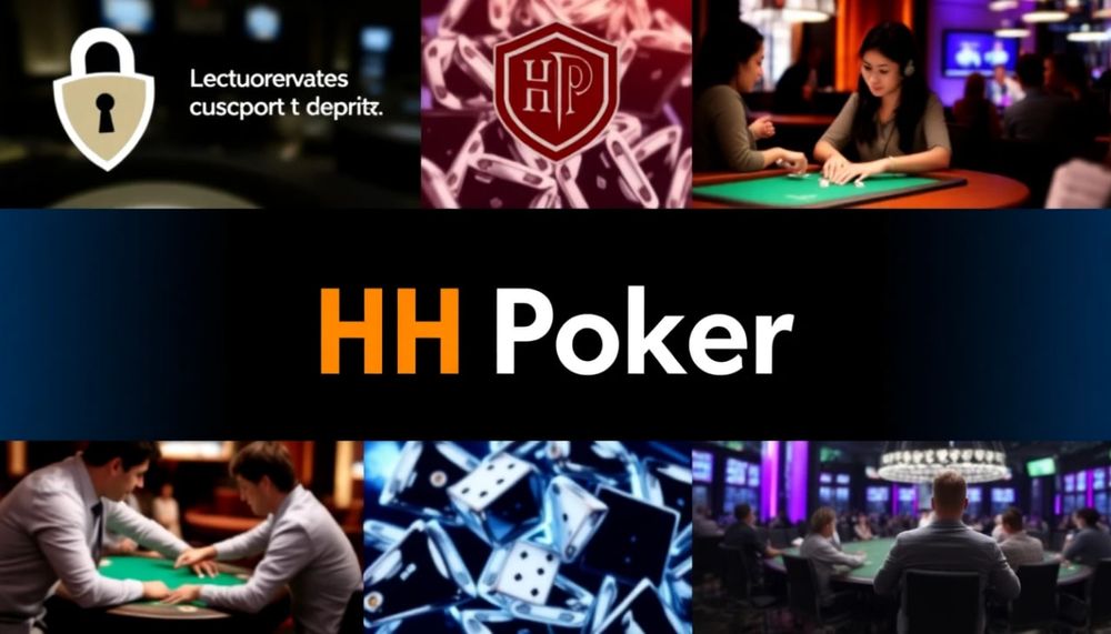 HHpoker网页 游戏界面